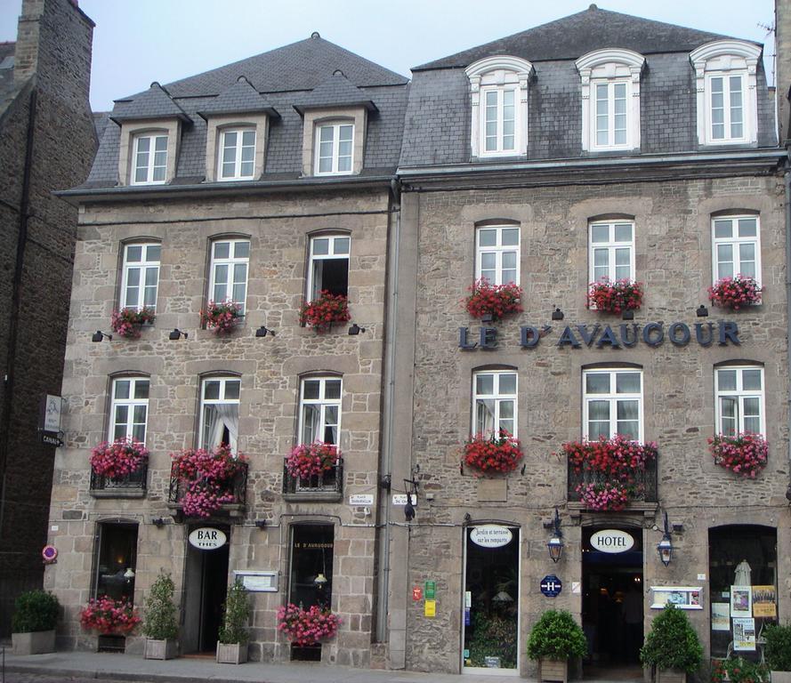 Hotel Le D'Avaugour Dinan Exterior foto
